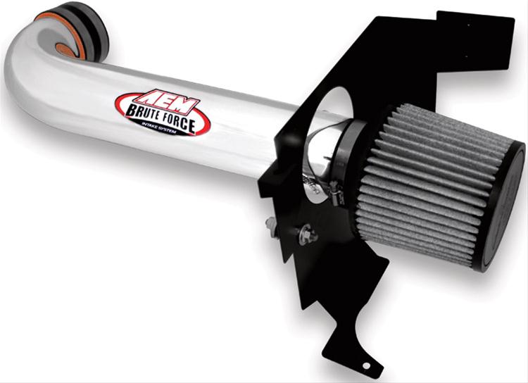 AEM Polished Synthetic Air Filter Intake 05-10 LX Cars 5.7 Hemi - Click Image to Close
